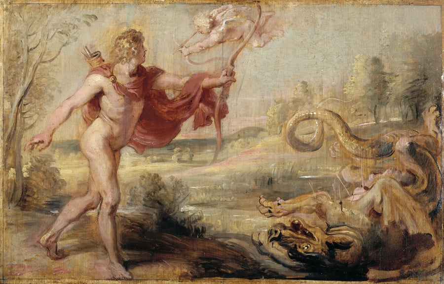 Apollon ve Python - Peter Paul Rubens