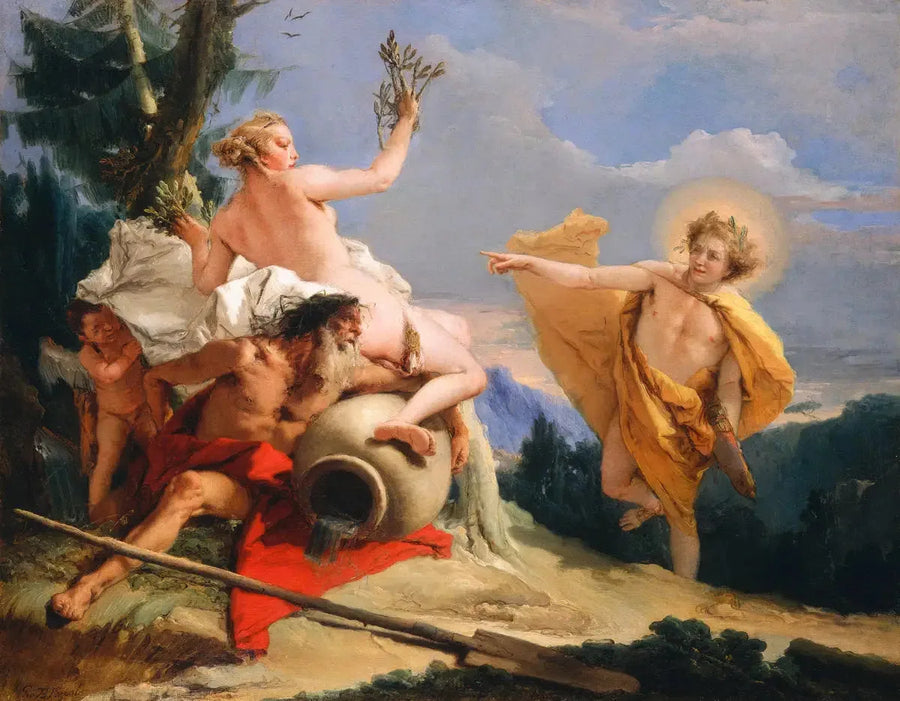 Apollon Daphné'yi Kovalarken - Giovanni Battista Tiepolo