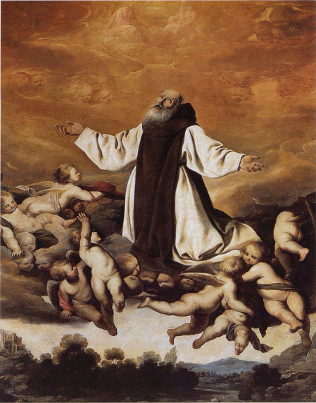Saint Jerome'nin Yüceltilmesi - Francisco de Zurbarán