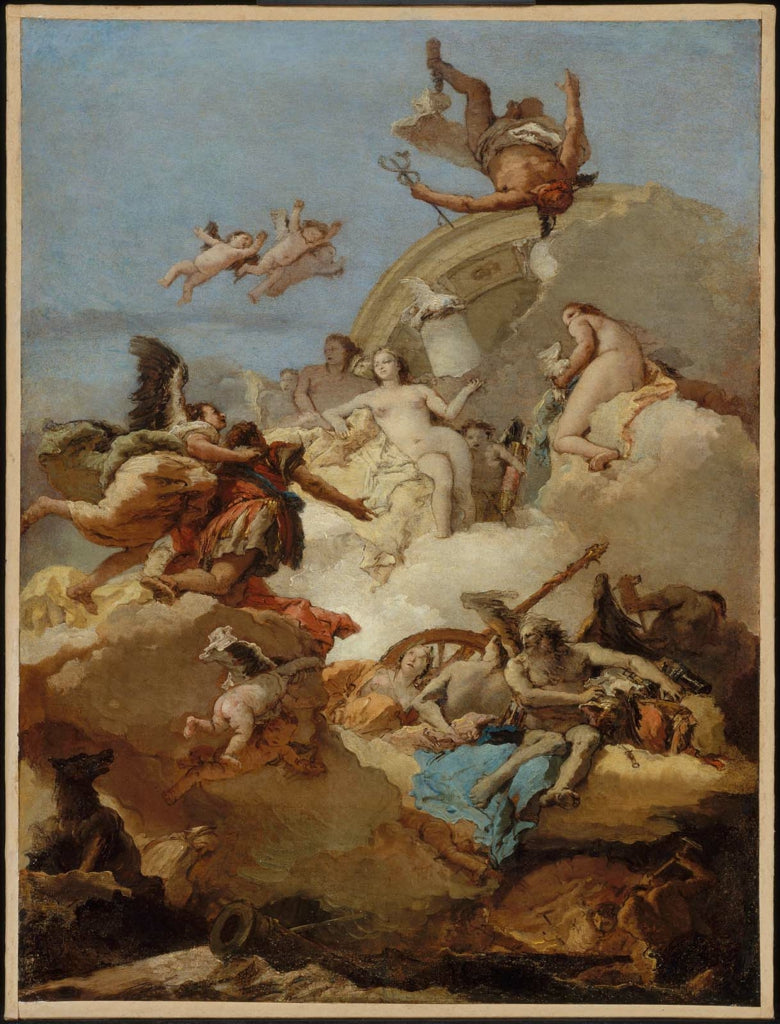 Apothéose d'Énée - Giovanni Battista Tiepolo
