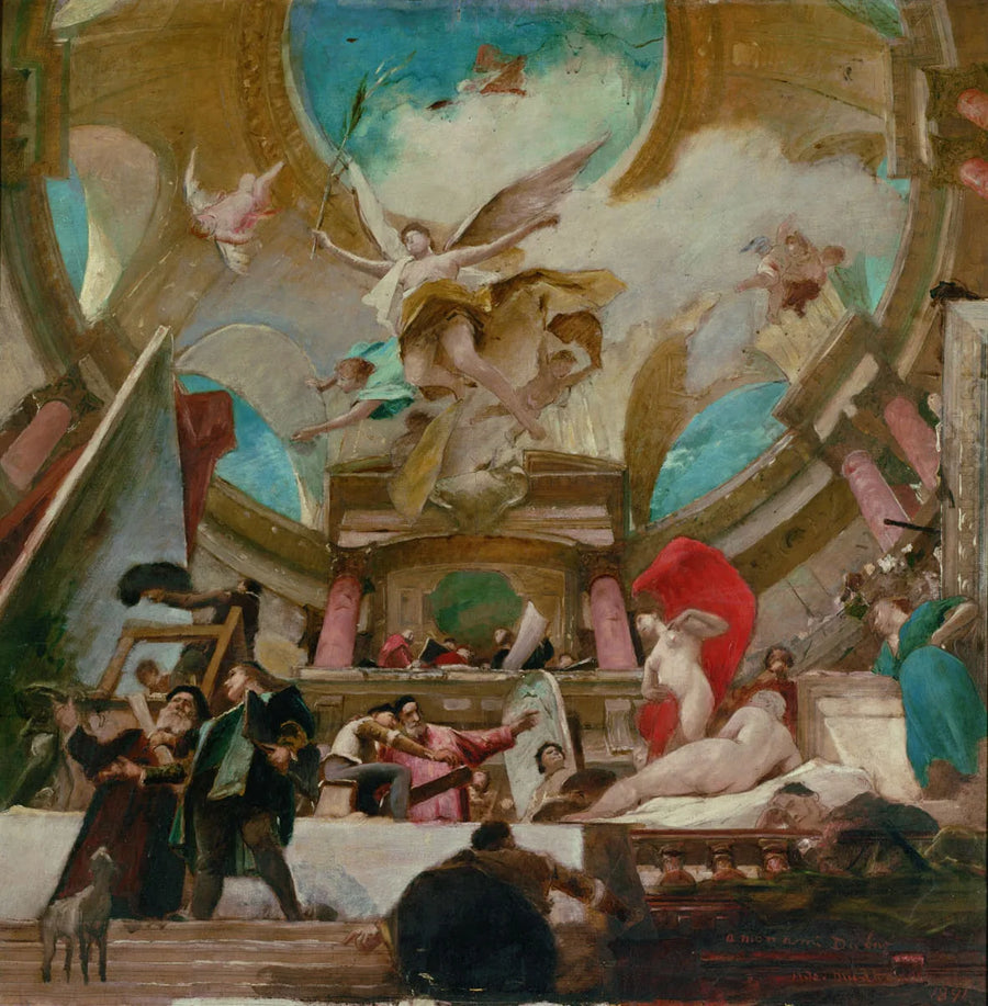 Apotheose der Renaissance - Mihály Munkácsy
