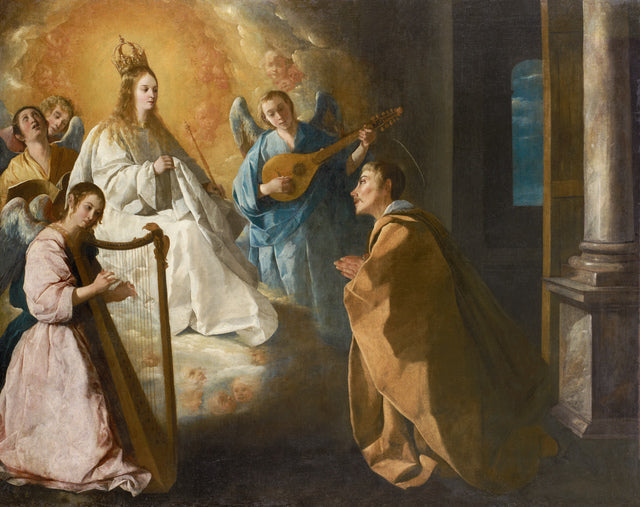Bakire'nin Aziz Petrus Nolasco'ya Görünüşü - Francisco de Zurbarán