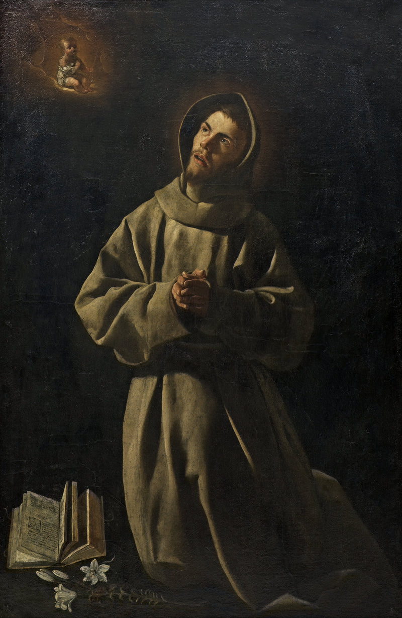 Padova'daki Aziz Antonius'ta İsa Çocuk'un Görünüşü - Francisco de Zurbarán