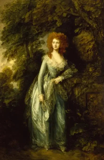 Lady Mary Bruce, Richmond Düşesi olarak adlandırılan (1740 - 1796), belki Elizabeth White, Mme Hartley (1751 - 1824) - Thomas Gainsborough