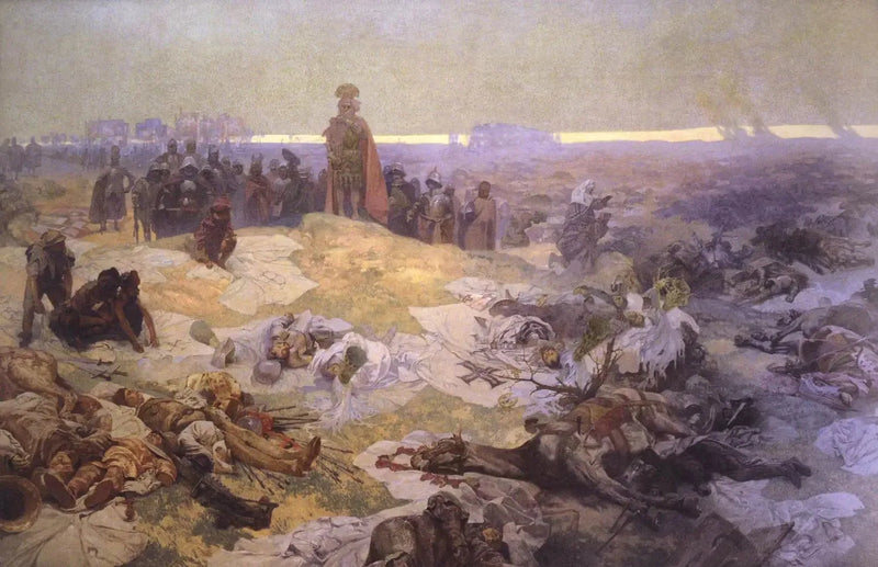 Grunwald Savaşı'ndan Sonra - Alphonse Mucha
