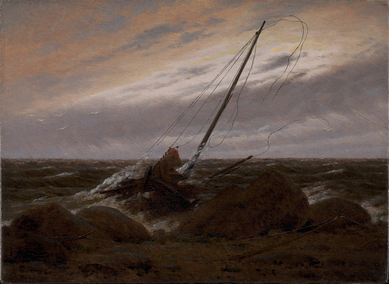 Fırtınadan Sonra - Caspar David Friedrich