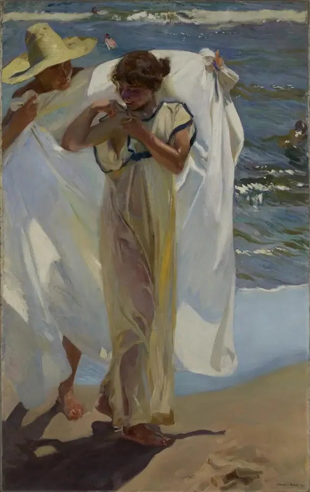 Banyodan Sonra - Joaquín Sorolla