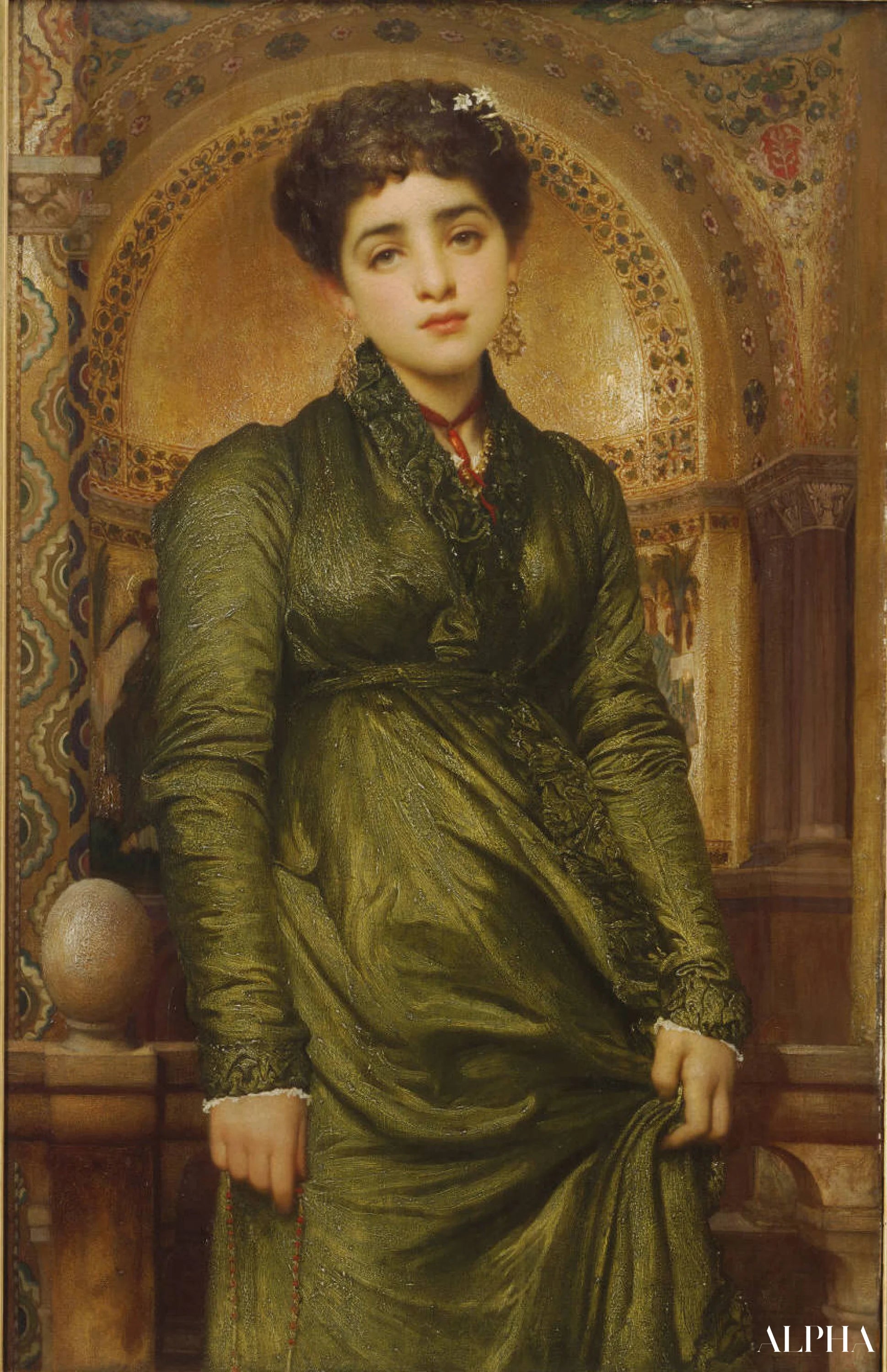 Après les vêpres - Frederic Leighton - Reproductions de tableaux et peintures haut de gamme