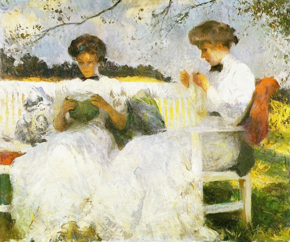 Après-midi de septembre - Frank Weston Benson