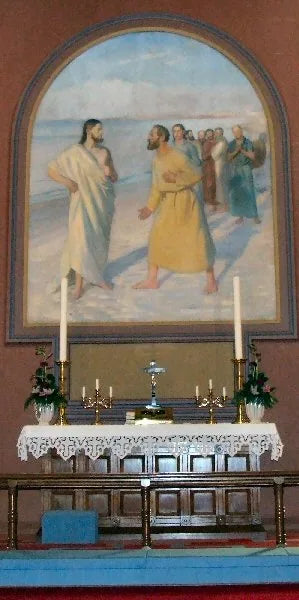 İsa dirilişinden sonra, öğrencileriyle Tiberias Gölü kıyısında buluşur. - Michael Peter Ancher