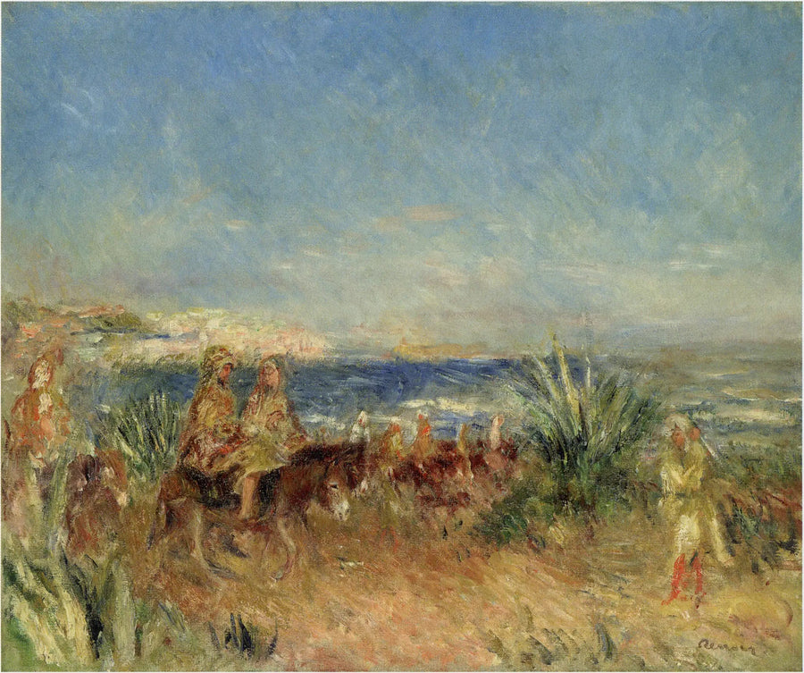Eşekler Üzerindeki Araplar - Pierre-Auguste Renoir
