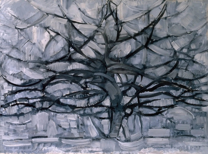 Gümüş Ağaç - Piet Mondrian
