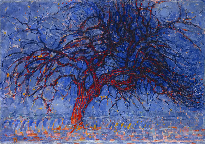 Kırmızı Ağaç - Piet Mondrian