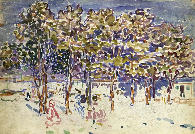 Ağaçlar - Maurice Prendergast
