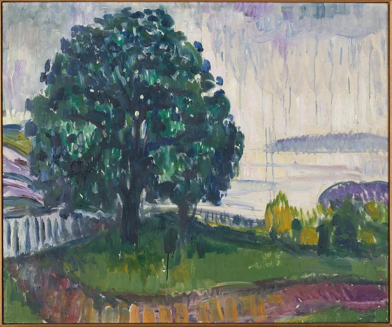Denizdeki Ağaçlar - Edvard Munch
