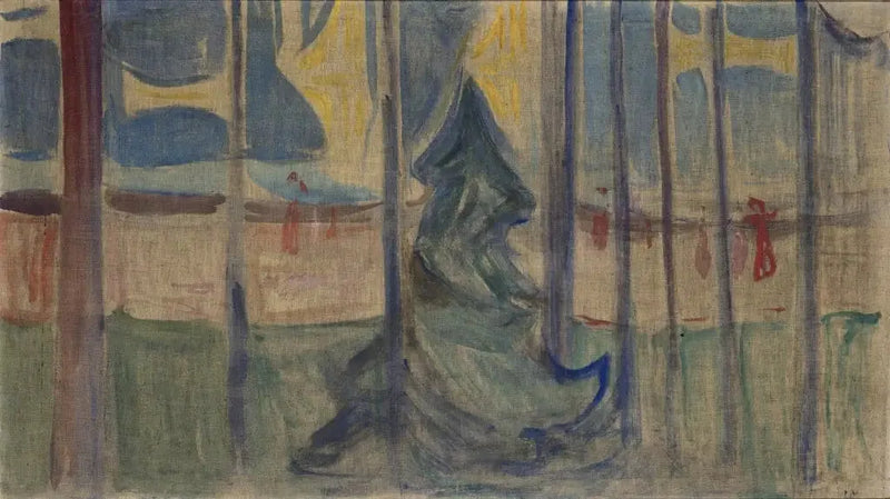 Denizdeki Ağaçlar (Reinhardt Friz) - Edvard Munch