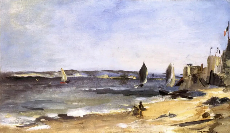 Arcachon, güzel hava - Édouard Manet