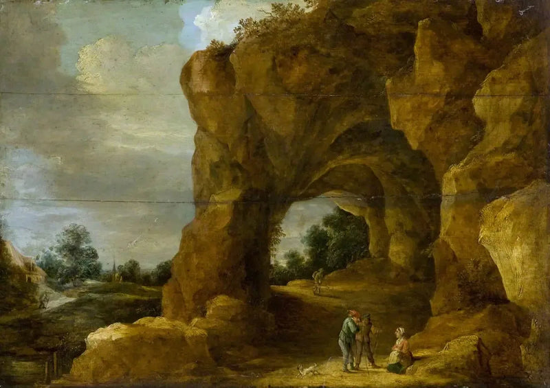 Kayalıklar ve Figürler - David Teniers le Jeune