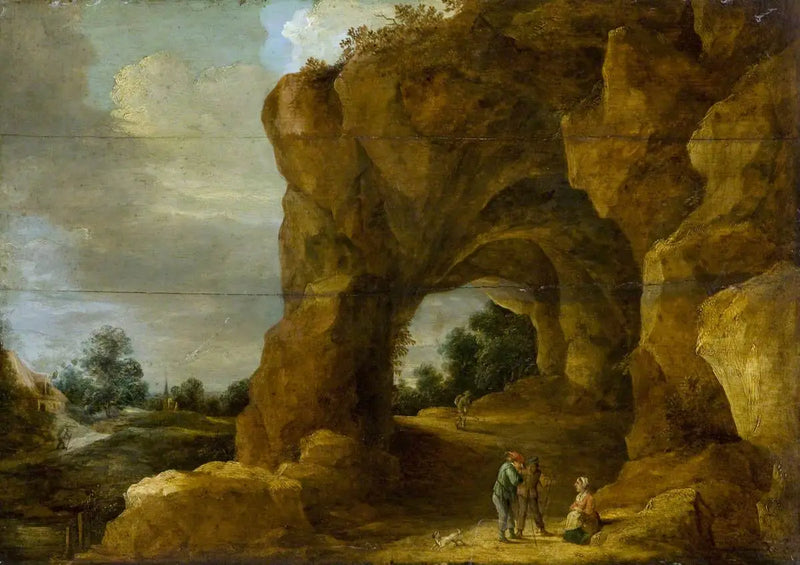 Kayalıklar ve Figürler - David Teniers le Jeune