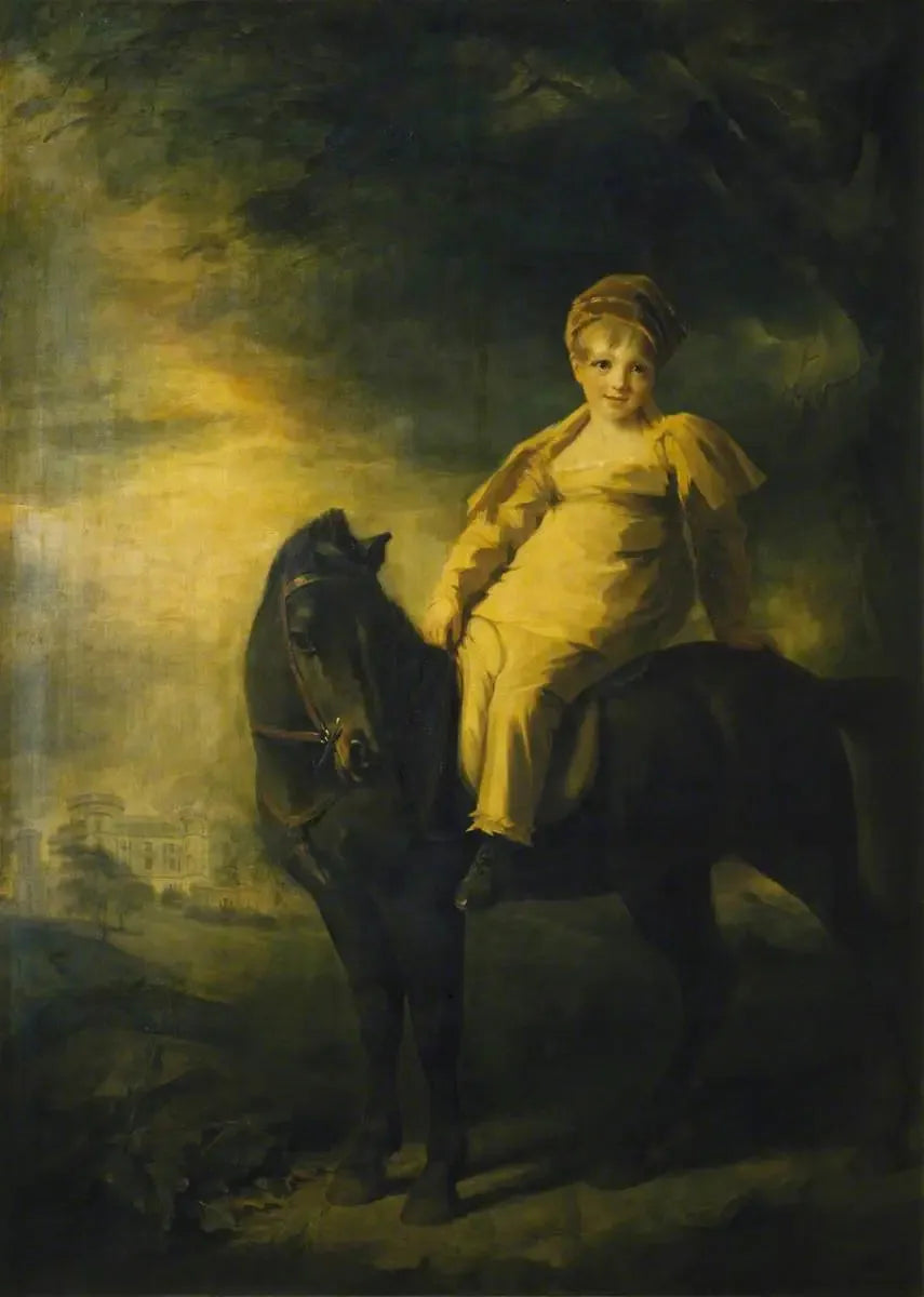 Archibald Montgomerie, daha sonra 13. Eglinton Kontu PC, KT (1812-1861), henüz bir çocuk at üzerinde - Henry Raeburn
