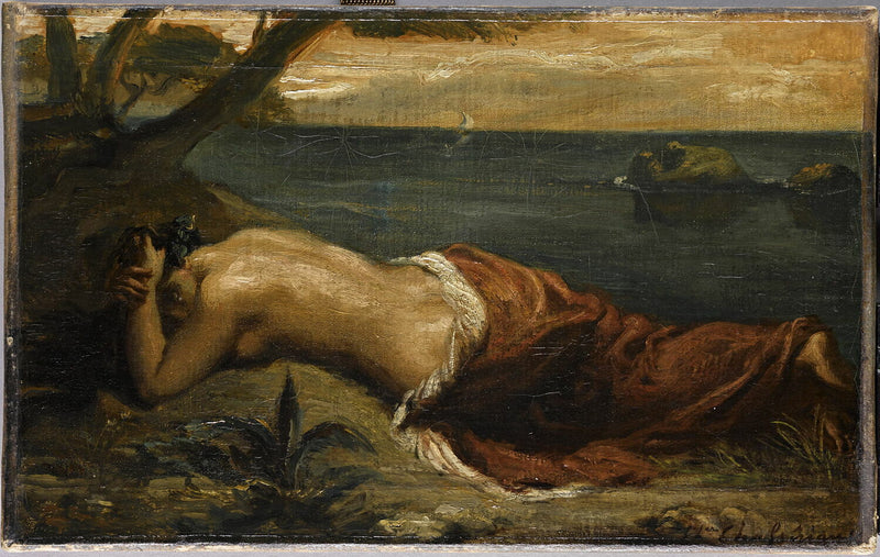 Terkedilmiş Ariane - Théodore Chassériau