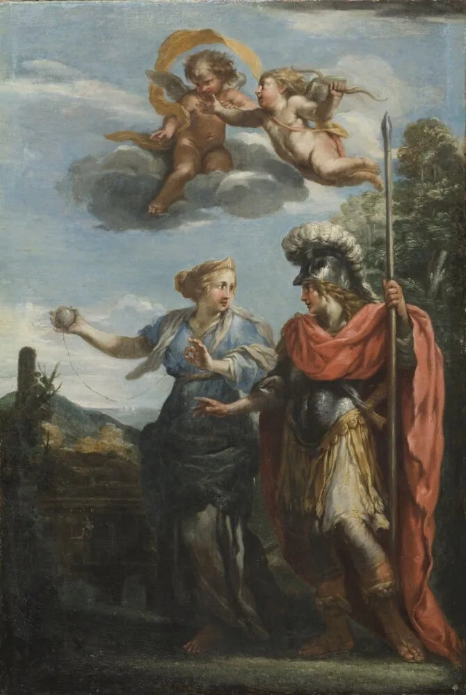Ariane ve Theseus - Pietro da Cortona