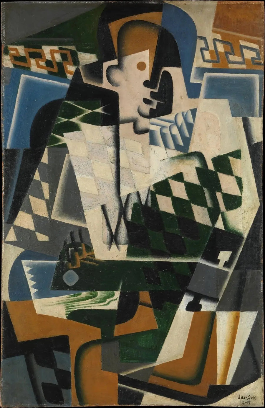 Arlequin gitarla - Juan Gris