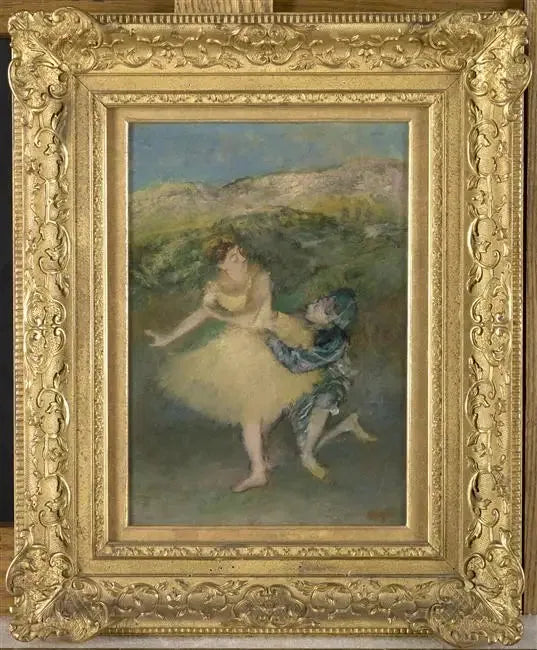 Arlekin ve Kolombin - Edgar Degas