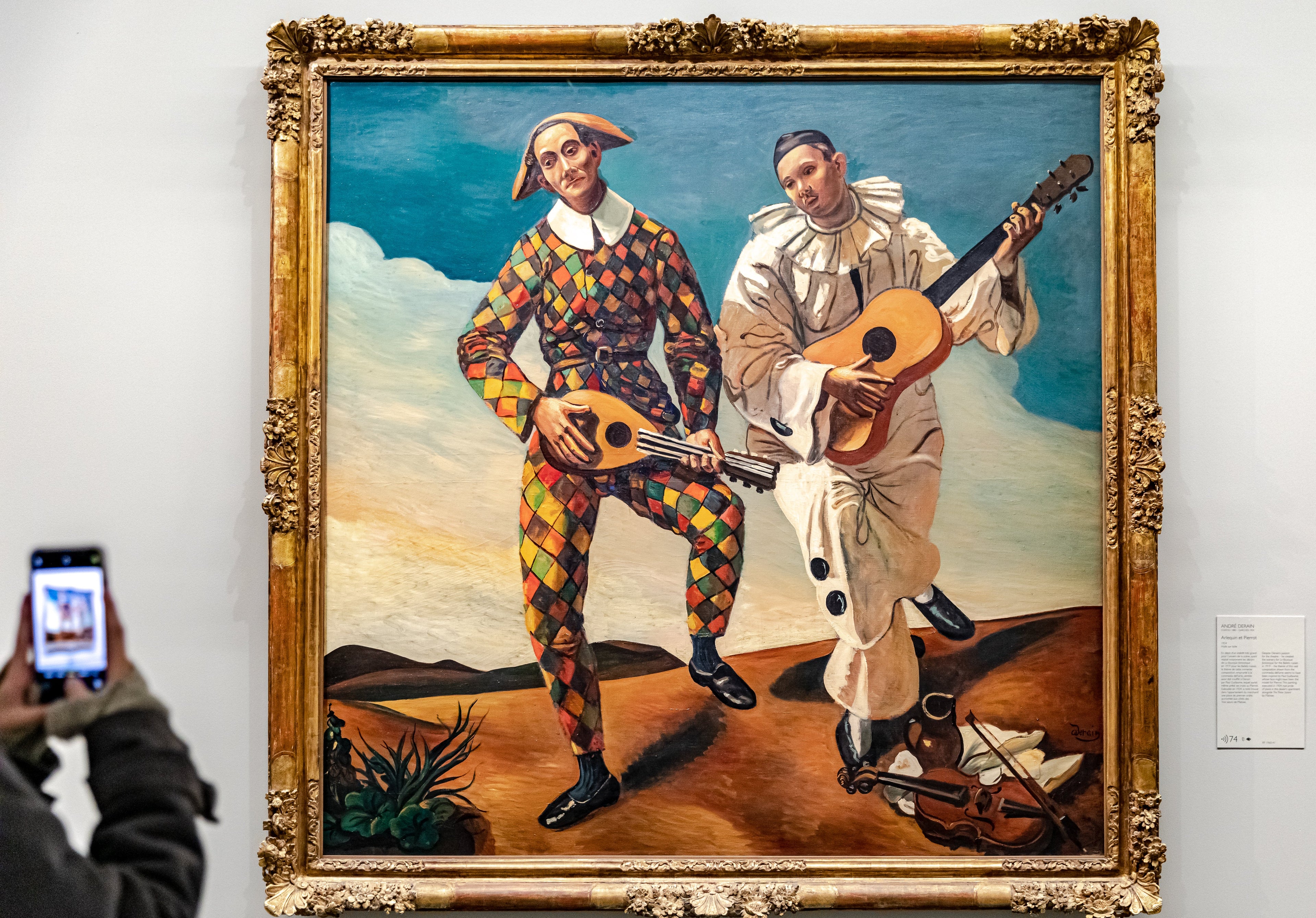 Arlequin et Pierrot - André Derain