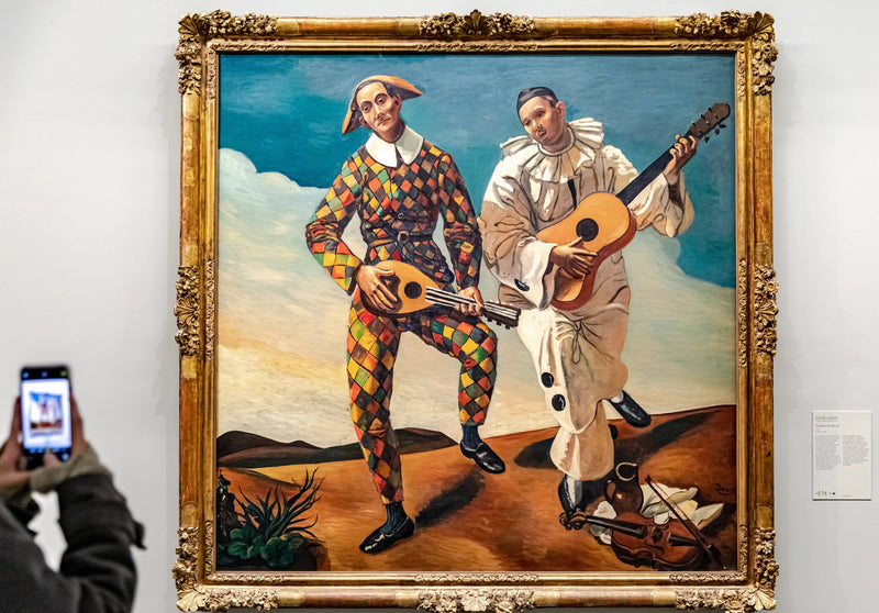 Arlequin ve Pierrot - André Derain