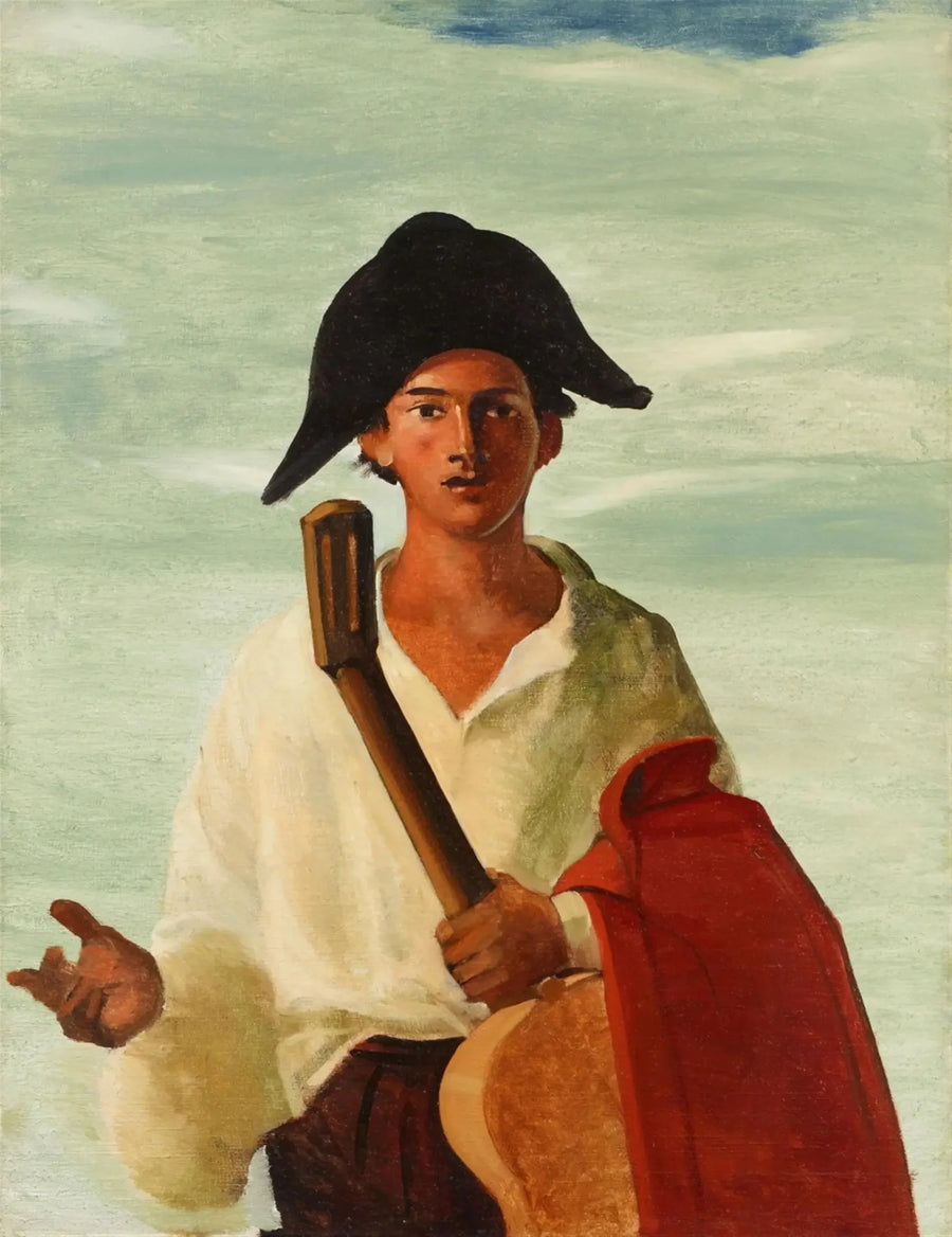 Arlequin gitar tutuyor - André Derain