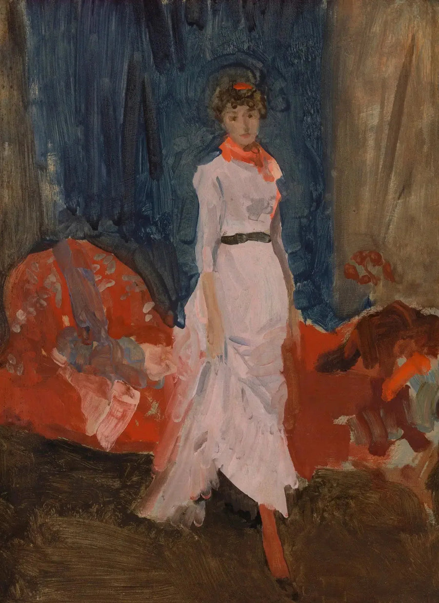 Pembe, Kırmızı ve Mor Düzenleme - James Abbott McNeill Whistler