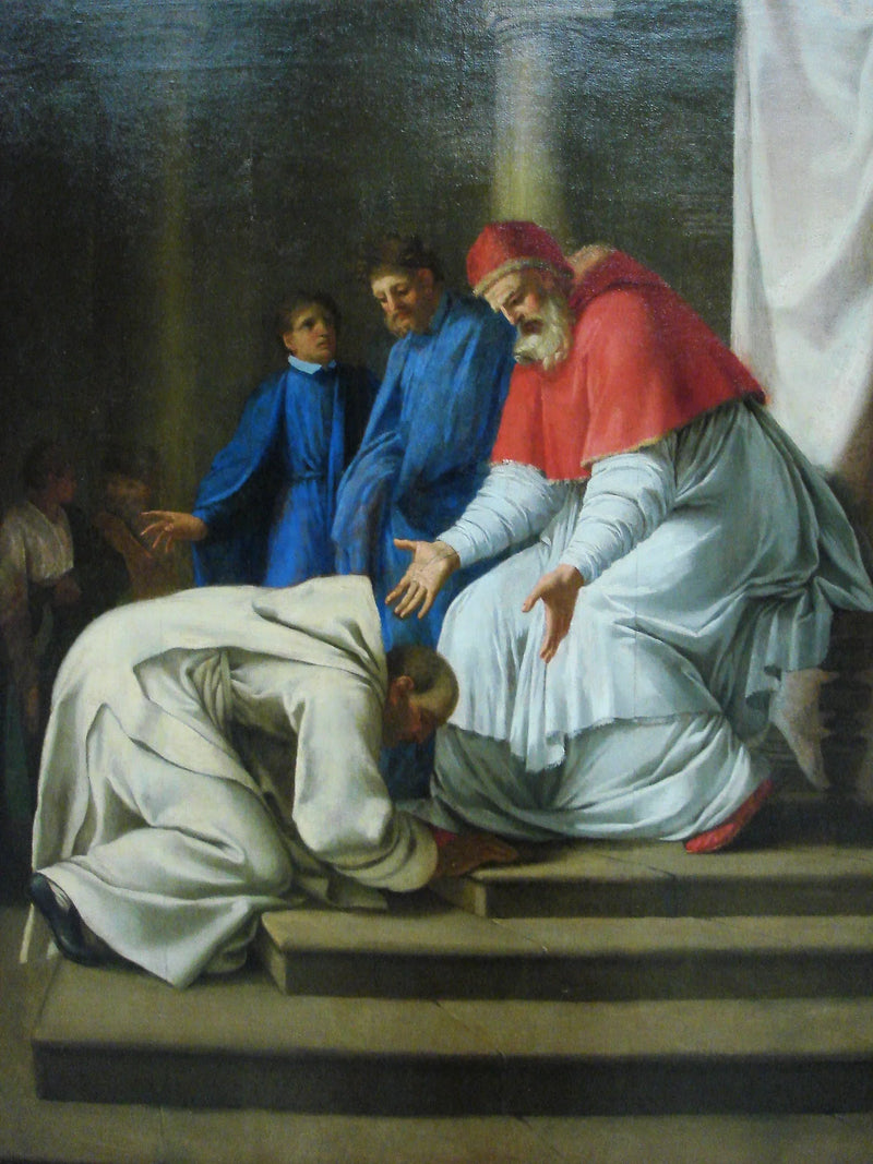 Aziz Bruno'nun Roma'ya Varışı - Eustache Le Sueur