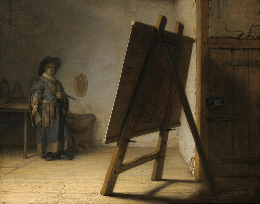 Atölyesindeki Sanatçı - Rembrandt
