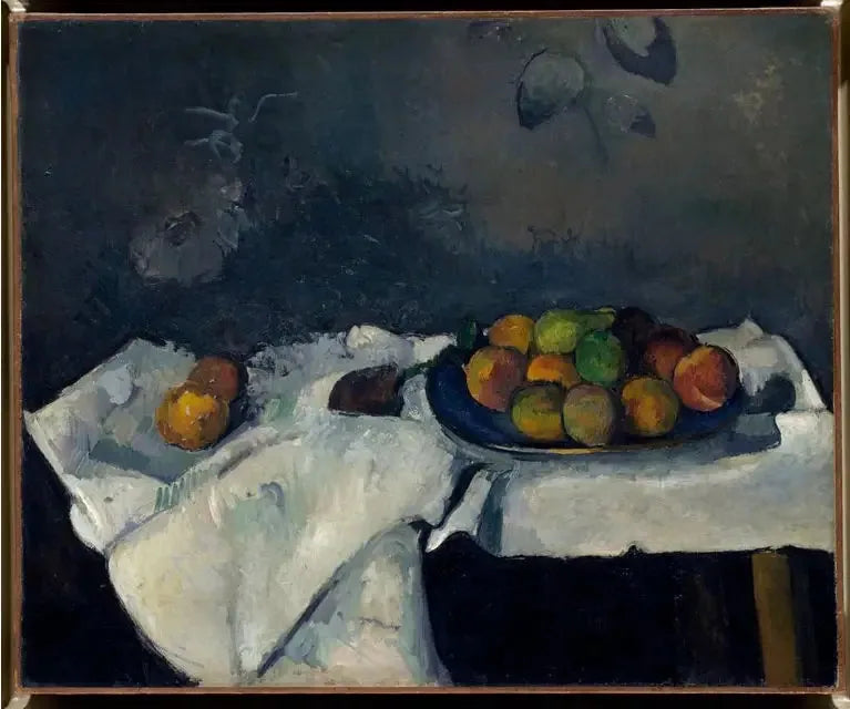 Şeftali Tabağı - Paul Cézanne