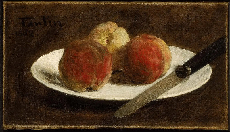 Şeftali Tabakası - Henri Fantin-Latour