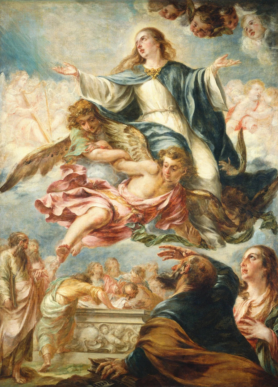 Assomption de la Vierge - Juan de Valdés Leal image 1 reproduction d’œuvre d’art à l’huile