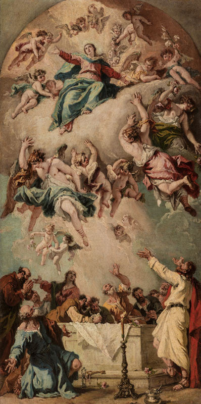 Meryem Ana'nın Assomption'u - Sebastiano Ricci