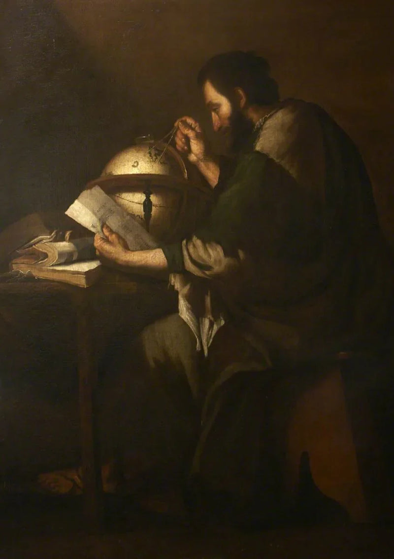 Gökyüzü Bilimcisi Ofisinde - Jusepe de Ribera