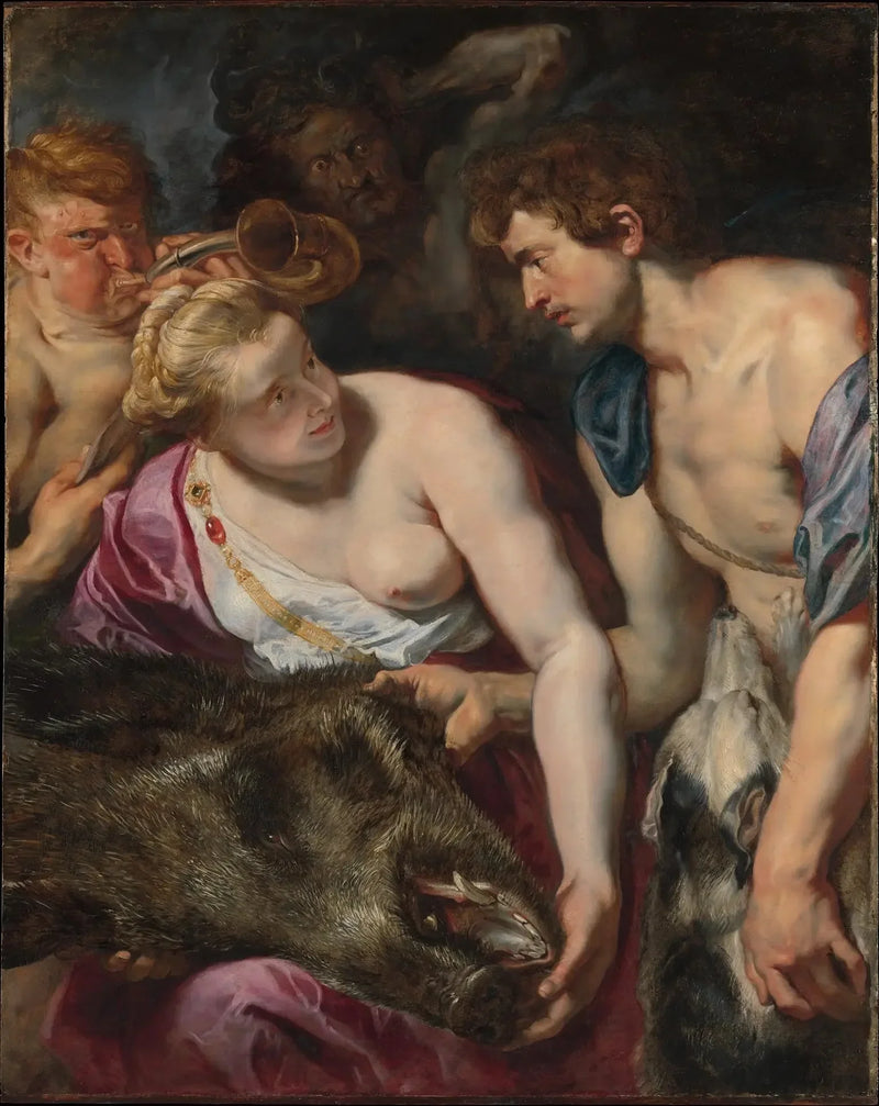 Atalante ve Méléagre - Peter Paul Rubens