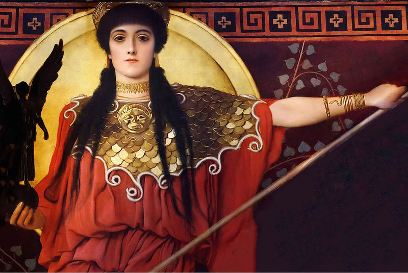 🛡️ Athena (Pallas Athena detayı) – Gustav Klimt (yaklaşık 1898)