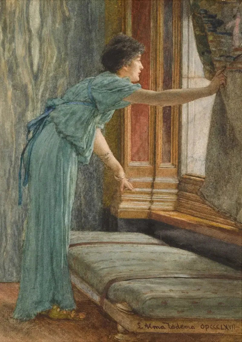 Sabırsızlık (İmpatient) - Lawrence Alma-Tadema