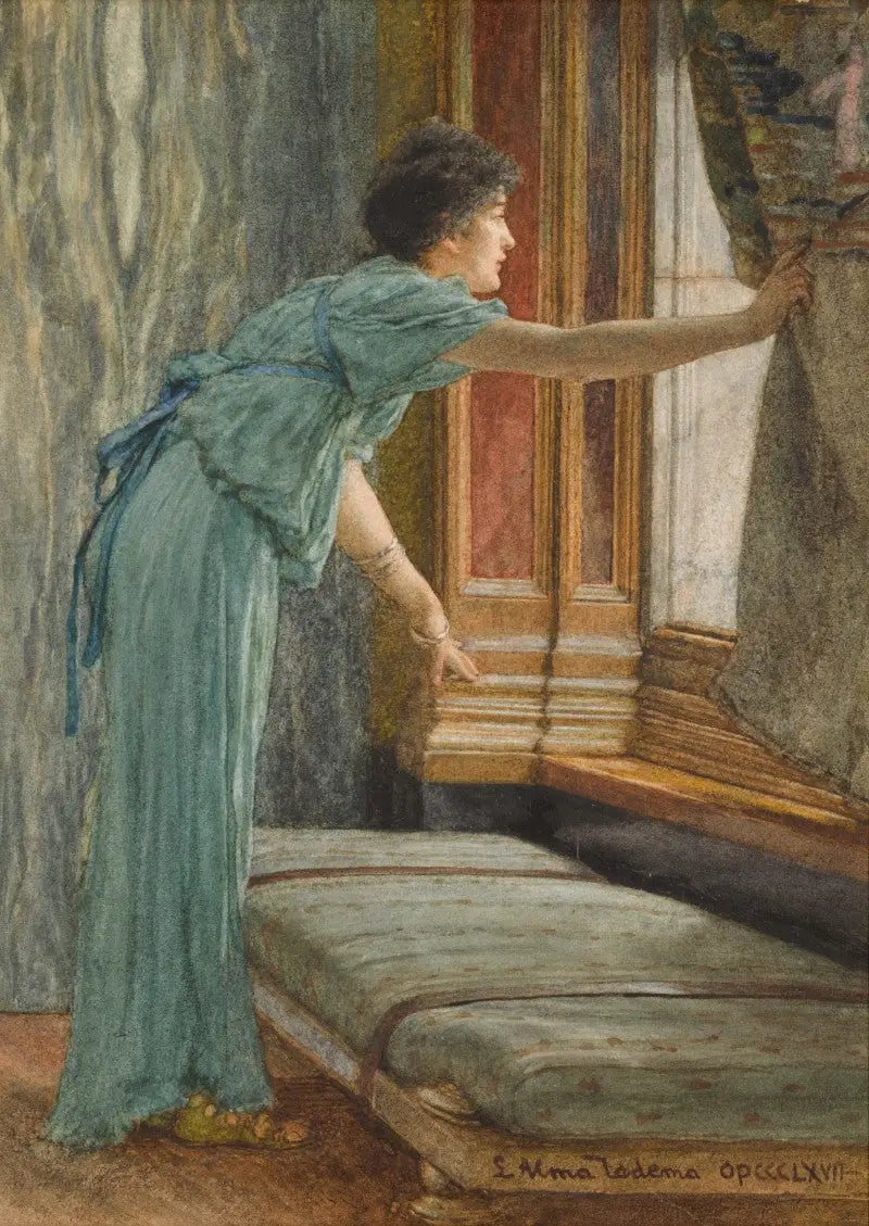 Sabırsızlık (İmpatient) - Lawrence Alma-Tadema