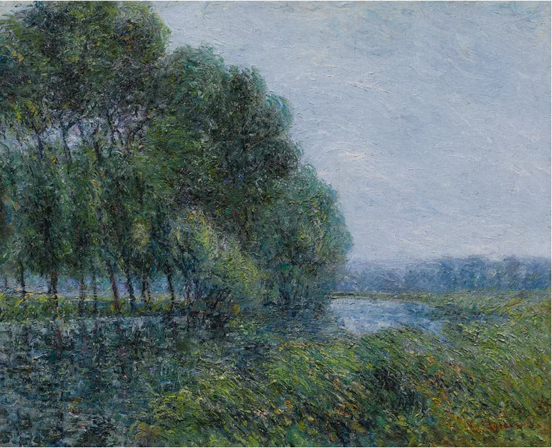 Eure kıyısında bahar - Gustave Loiseau