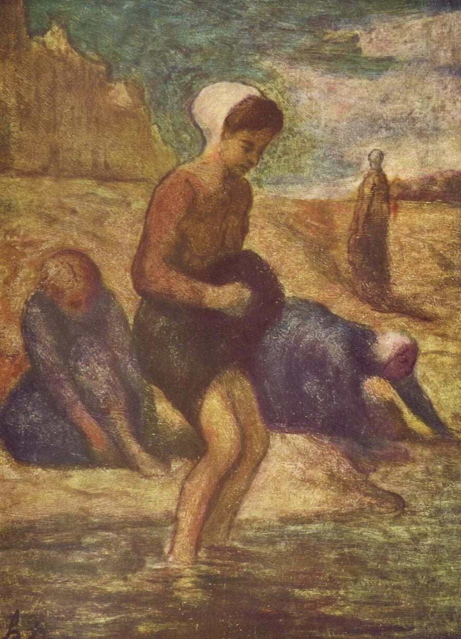Su Kenarında - Honoré Daumier
