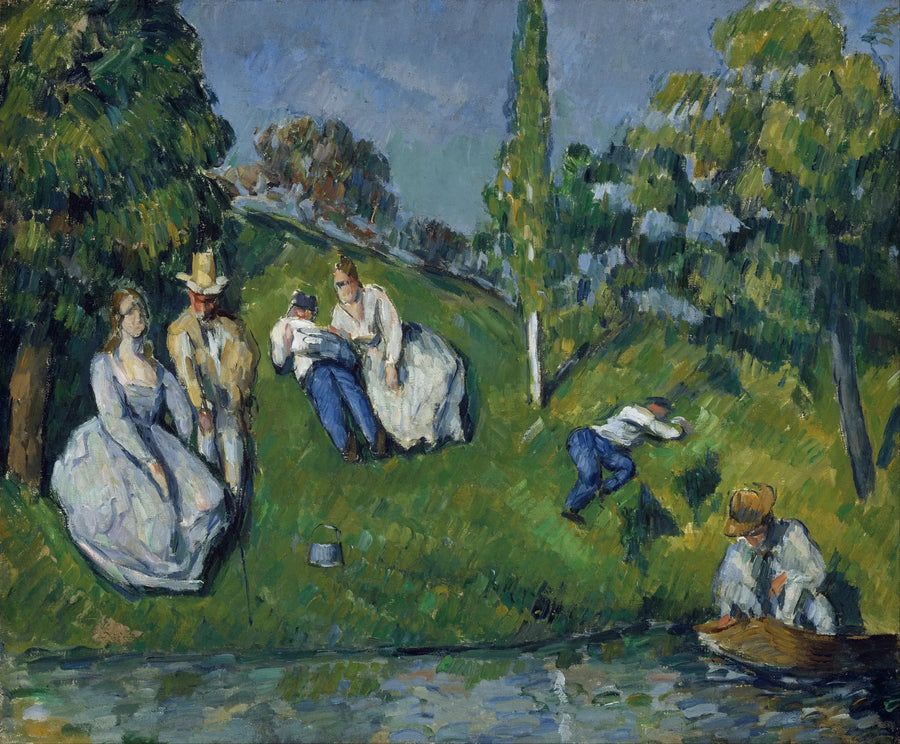 Gölet Kenarında - Paul Cézanne
