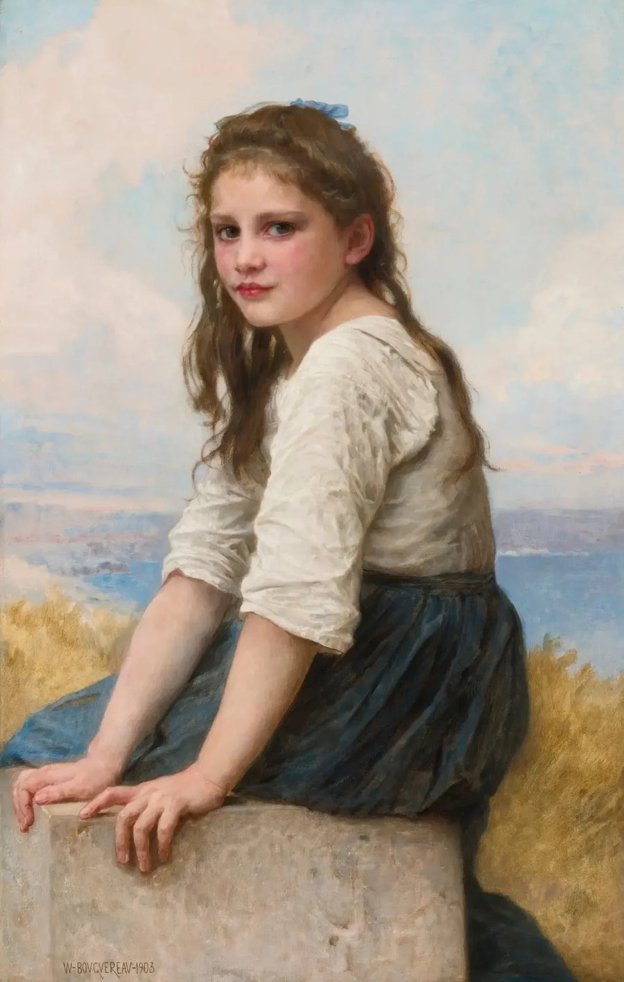 Denizin Kenarında - Bouguereau
