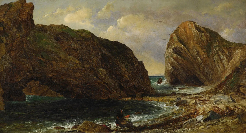 Deniz Kenarında, Lulworth - Jasper Francis Cropsey
