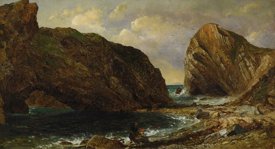 Deniz Kenarında, Lulworth - Jasper Francis Cropsey