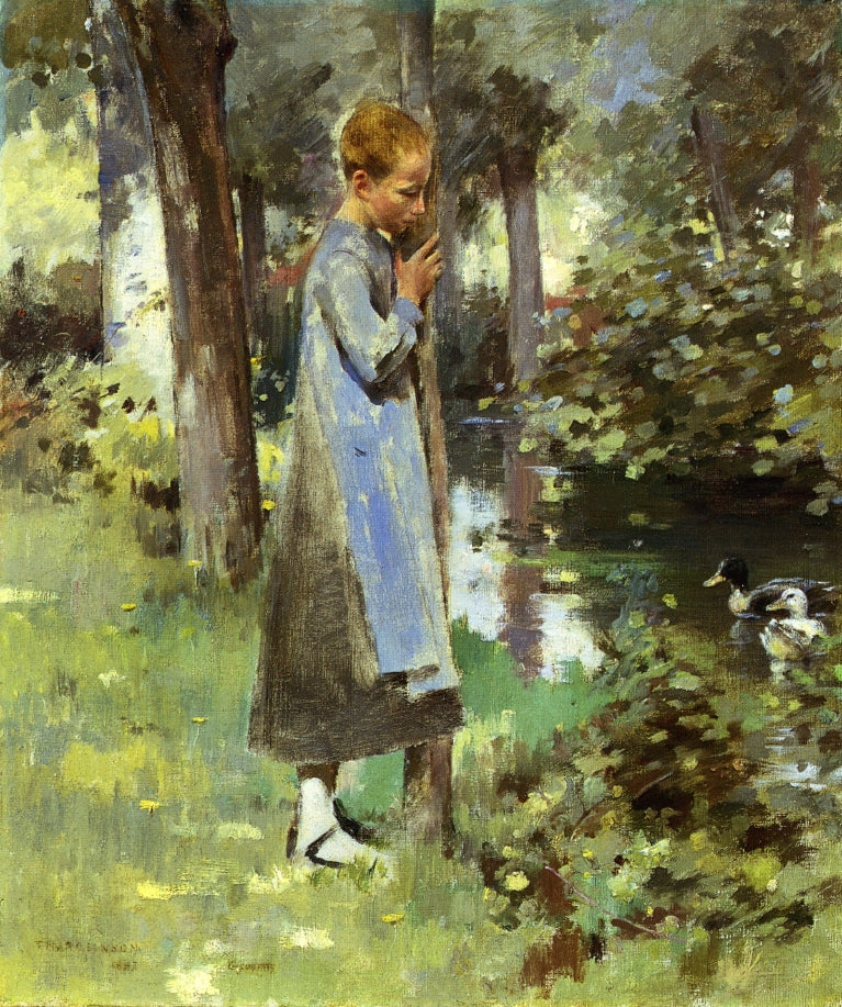 Nehir Kenarında - Theodore Robinson